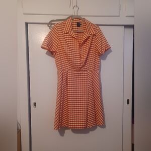 Gingham (red & white) Dress
